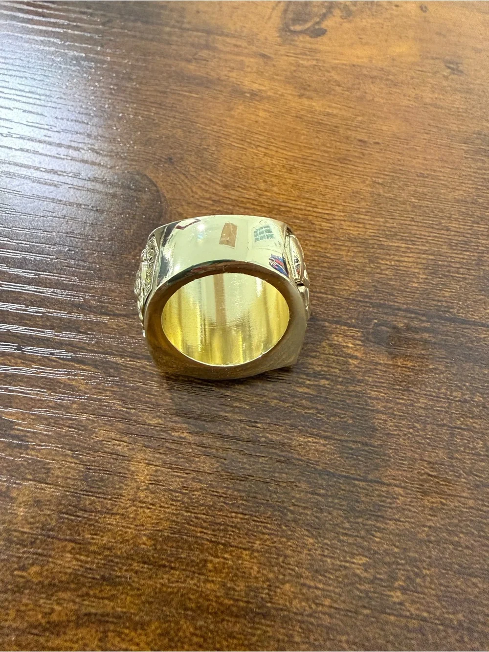 Gold Georgia Championship Ring -decorative